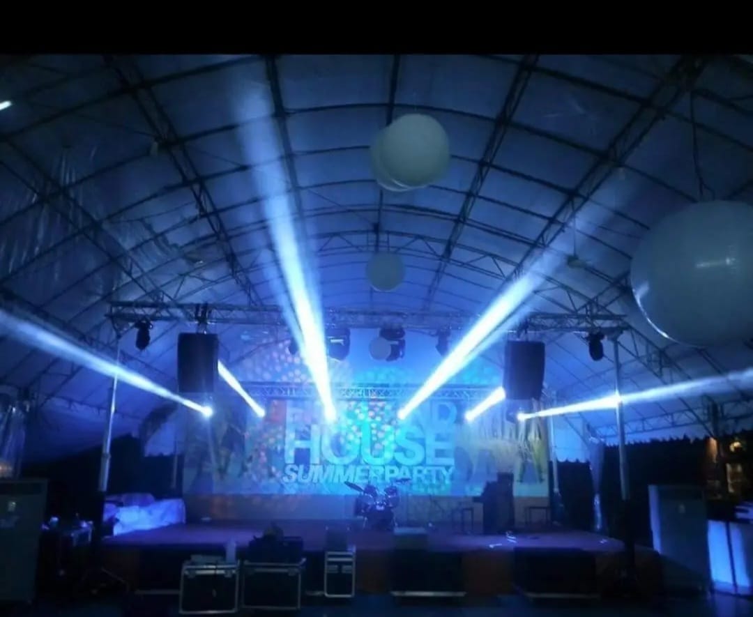 Stage Lighting Setup